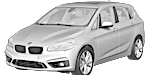 BMW F45 B1D07 Fault Code
